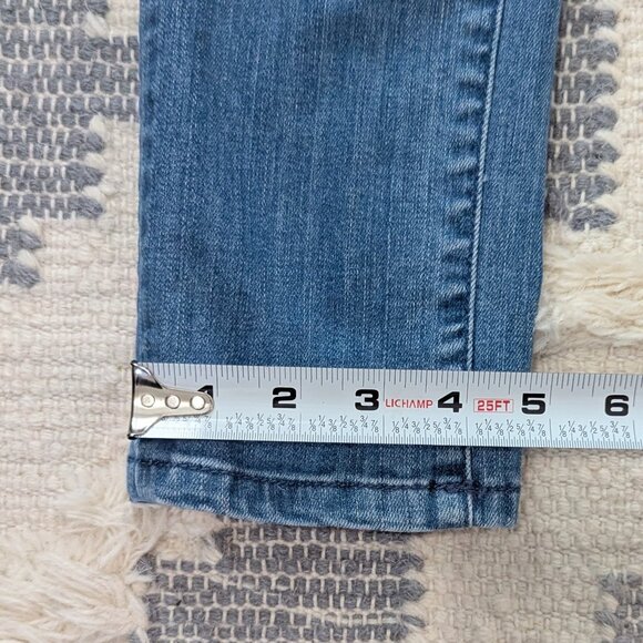Victoria's Secret NWOT VS Siren Jeans Size 0 Distressed Light Wash Skinny Y2K - Picture 6 of 11